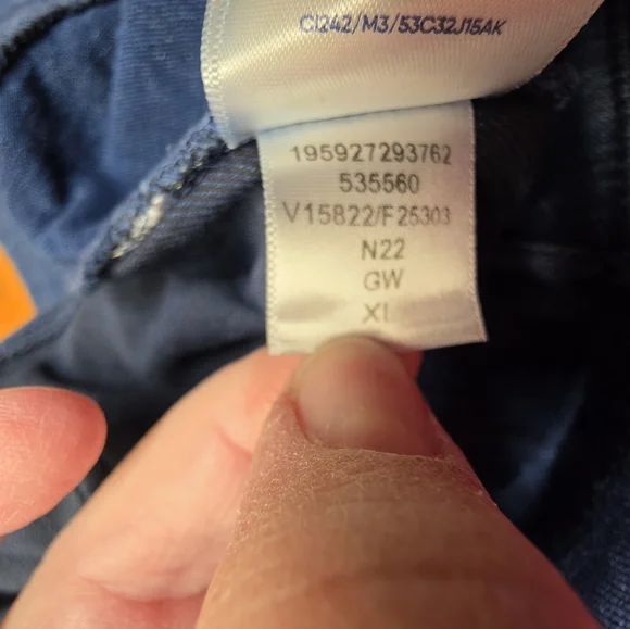 Lands' End Blue Starfish Short Women's Size XL 18 - Picture 7 of 7